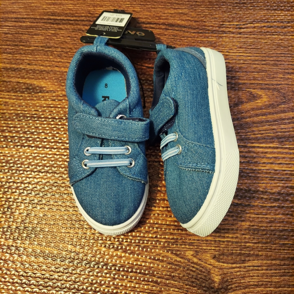 Revo Denim Blue Kids Sneakers